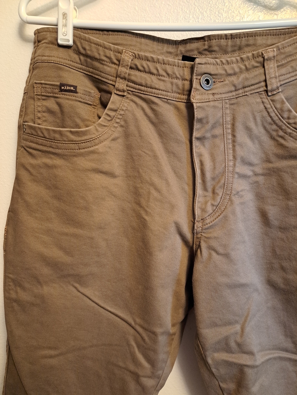 Kuhl Men's Rydr Pants,Olive-Brown Tactical Chinos - Picture 5 of 10